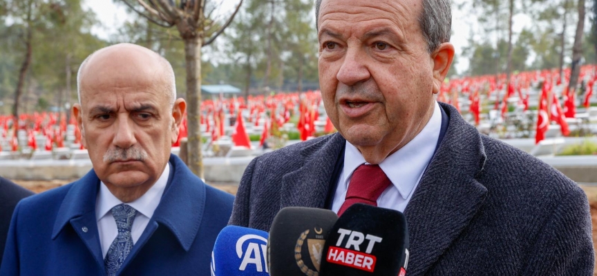 Cumhurbaşkanı Tatar, Kahramanmaraş’ta Deprem Şehitliği’ni ziyaret etti