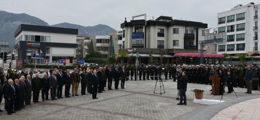 Limasol Şehitleri Girne’de düzenlenen törenle anıldı