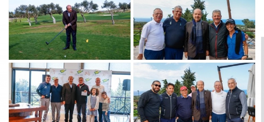 Cumhurbaşkanı Tatar, golf kupası ödül törenine katıldı