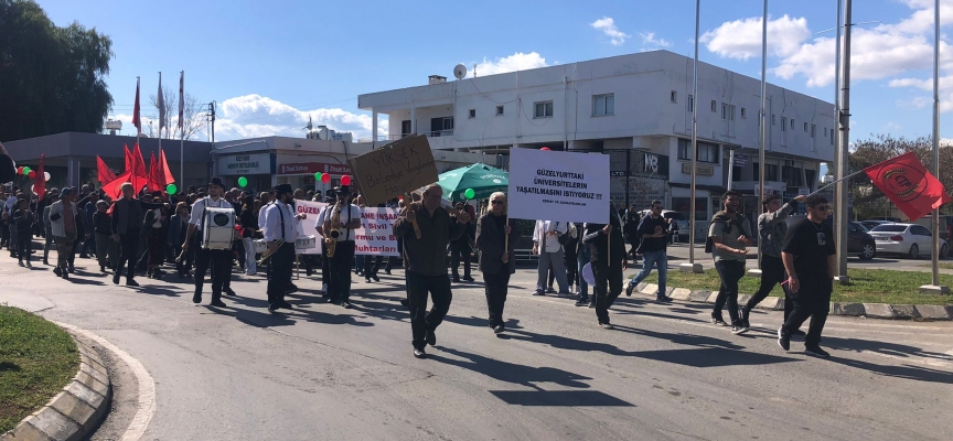 CTP, Güzelyurt’ta eylem yaptı