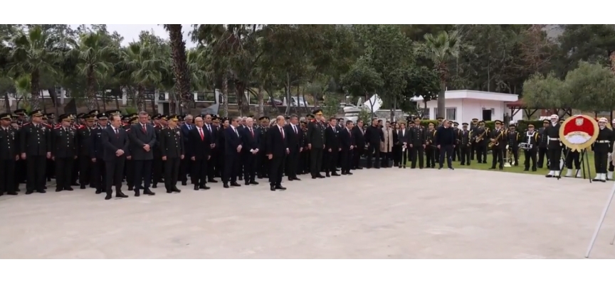 Çanakkale Zaferi ve Şehitleri Anma Günü nedeniyle törenler yapılıyor