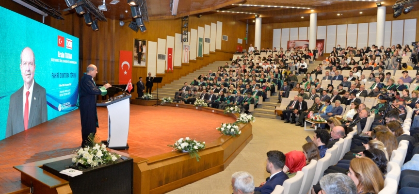 Tatar, Çukurova Üniversitesi’nde vurguladı: “KKTC’nin tanınmaması için hiçbir neden yok”