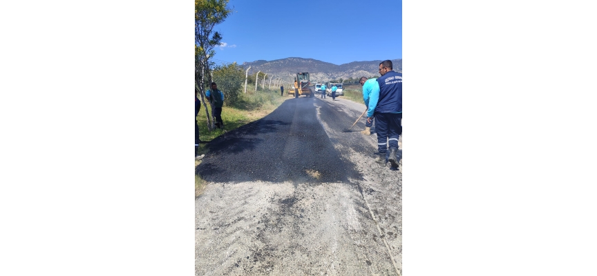 Serdarlı-Görneç yolu tamir ediliyor