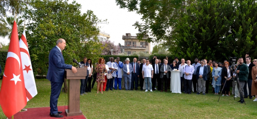 Cumhurbaşkanı Tatar, sağlık turizmi delegelerine resepsiyon verdi