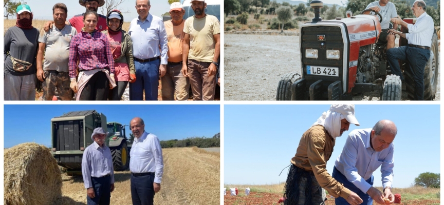 Cumhurbaşkanı Tatar,Kıbrıs Türk Çiftçiler Birliği’nin 81.Kuruluş Yıl Dönümü nedeniyle mesaj yayımladı