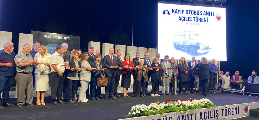 Kayıp Otobüs Anıtı açıldı