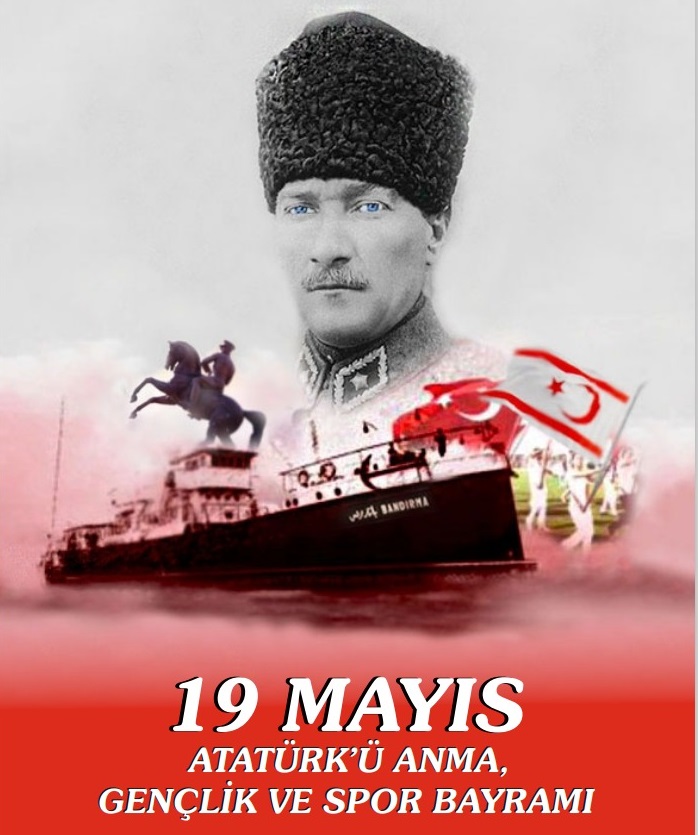 19 Mayıs Atatürk’ü Anma, Gençlik ve Spor Bayramı KKTC’de de tören ve etkinliklerle kutlanıyor