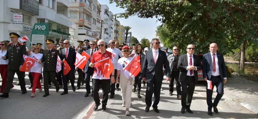 Başkent Lefkoşa’da 105. Yıl Korteji düzenlendi