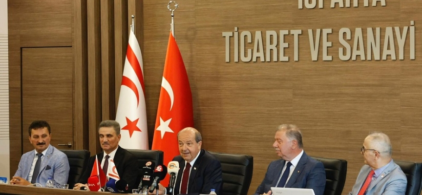 Cumhurbaşkanı Tatar, Isparta Ticaret ve Sanayi Odası’nı ziyaret etti