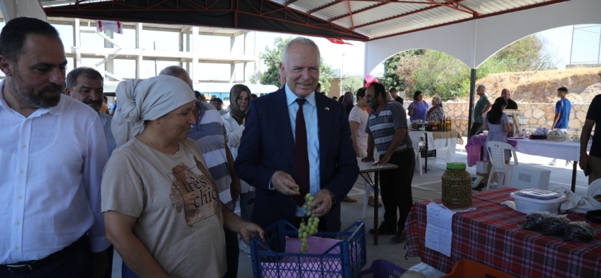 Tatlısu’da Doğal Ürünler Pazarı açıldı.. Töre: “Kırsal bölgelerde üretim ev ekonomisine katkı sağlar”