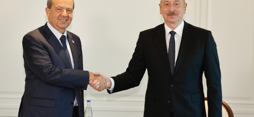 Cumhurbaşkanı Tatar, Azerbaycan Cumhurbaşkanı Aliyev ile görüştü. Tatar: Çok samimi ve yararlı bir görüşme yapma fırsatı buldum