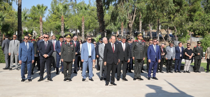 “15 Temmuz Demokrasi ve Milli Birlik Günü” nedeniyle Boğaz Şehitliği’nde tören düzenlendi