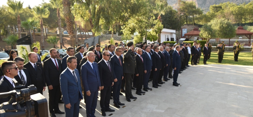 20 Temmuz dolayısıyla Boğaz Şehitliği’nde tören düzenlendi