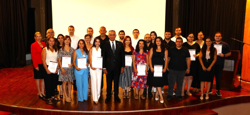 Çavuşoğlu, Yabancı Öğrencilere Türkçe Öğretimi Eğitici Eğitimi Sertifika Programı belge dağıtım törenine katıldı