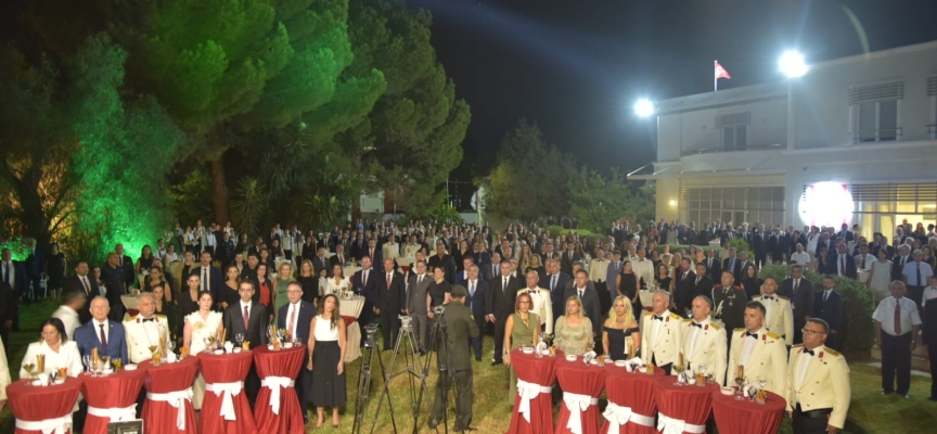 Türkiye Cumhuriyeti Lefkoşa Büyükelçiliği’nde 30 Ağustos Zafer Bayramı resepsiyonu..Serim: “Mücahit ve mücahidelerinin, Türkiye’deki gazilere tanınan hak ve ayrıcalıklardan yararlanabilmesi için gerekli çalışmaları başlattık