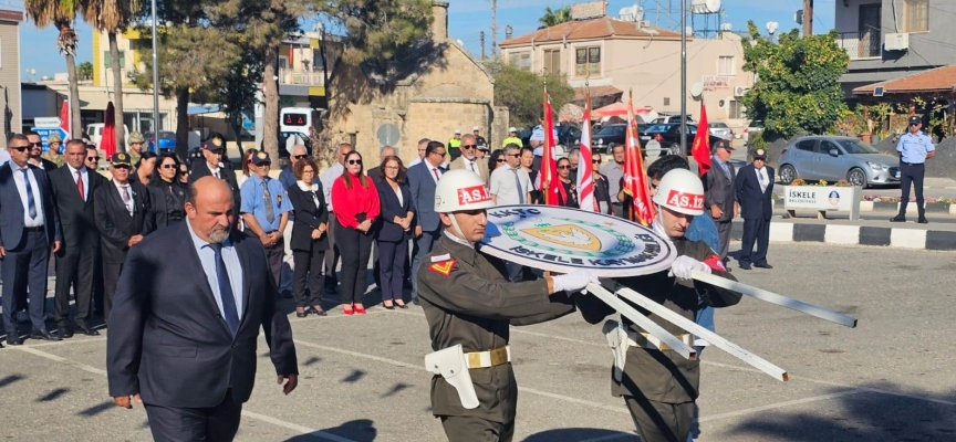 29 Ekim İskele’de törenlerle kutlandı