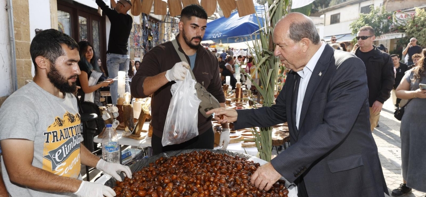 Cumhurbaşkanı Ersin Tatar, Lefke Hurma Festivali’ne katıldı