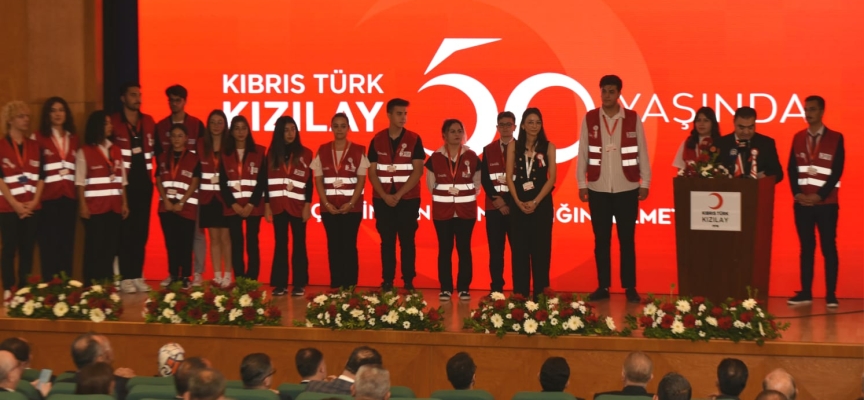 Kıbrıs Türk Kızılayı’nın 50. kuruluş yıl dönümü kutlandı