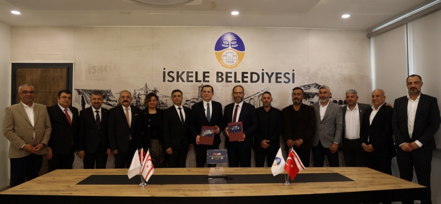 İskele Belediyesi ile Mersin Yenişehir Belediyesi arasında kardeş şehir protokolü imzalandı