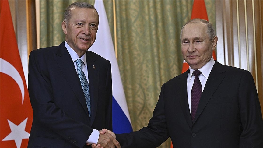 TC Cumhurbaşkanı Erdoğan, Rusya Devlet Başkanı Putin ile telefonda görüştü