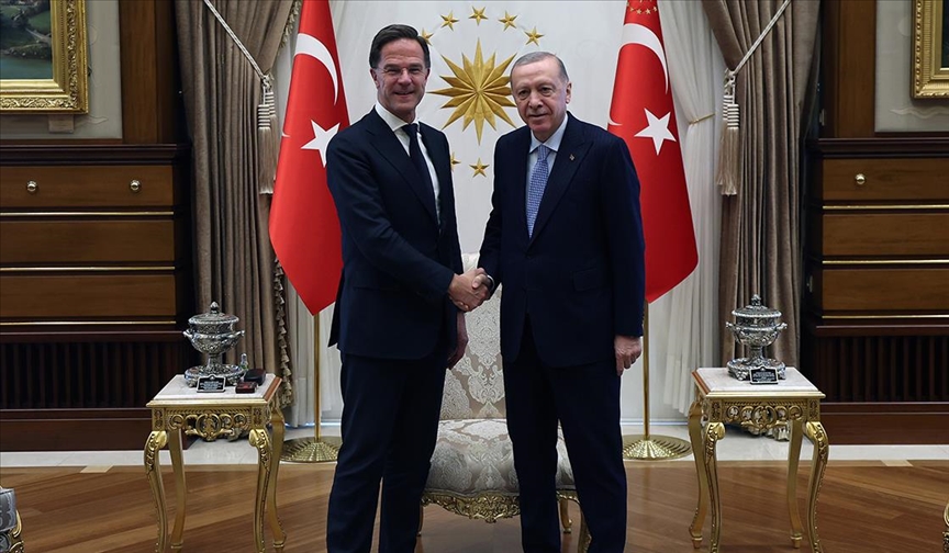 Erdoğan, NATO Genel Sekreteri Rutte’yi kabul etti