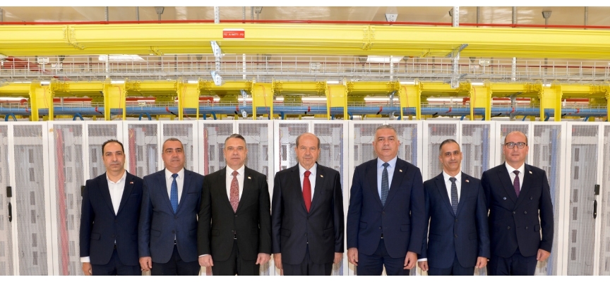 Cumhurbaşkanı Tatar Dijital Dönüşüm ve Elektronik Devlet Kurumu’nu ziyaret etti