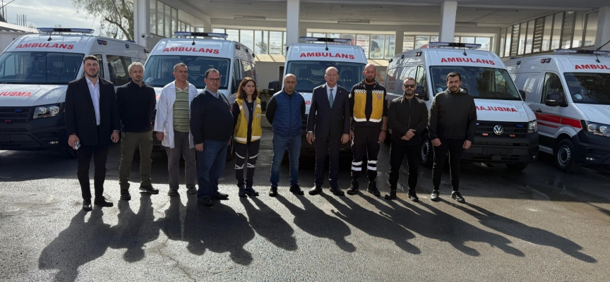 Dinçyürek:Ambulans filosunu güçlendirmeye devam ediyoruz