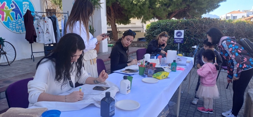 Girne’de “Ceketini Al da Gel’ isimli sanat atölyesi yapıldı