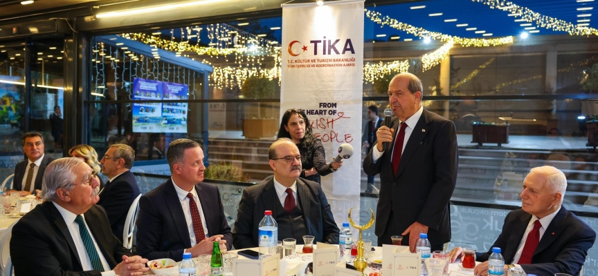 Cumhurbaşkanı Tatar, Ankara’da TİKA tarafından verilen iftar yemeğine katıldı