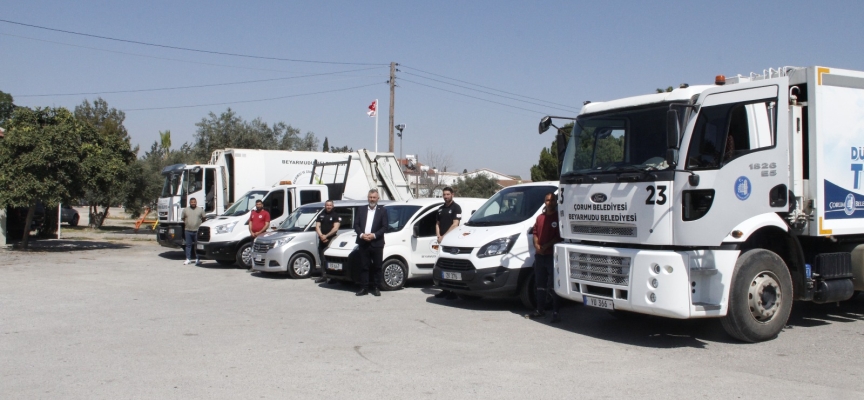 Beyarmudu Belediyesi araç filosuna 3 yeni araç ekledi… Bebek:Hizmetlerimizi daha da güçlendirerek, sürdüreceğiz