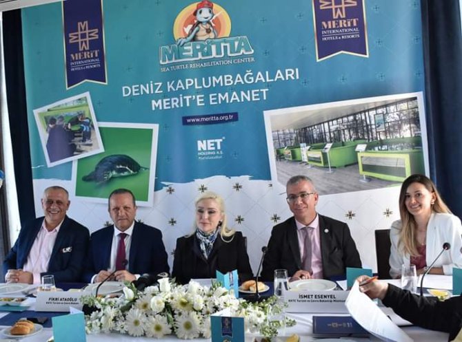 Meritta Carettaları Koruma ve Rehabilite Etme Merkezi basına tanıtıldı