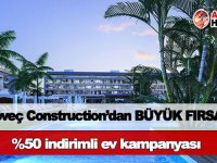 Döveç Construction’dan %50 indirimli ev kampanyası