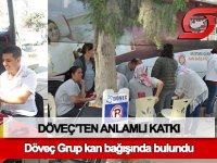 Döveç Grup’tan Kuzey Kıbrıs Kızılay’ına kan bağışı