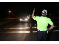 Girne’de trafik denetimi