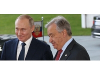 Guterres, Putin'le Tahıl Sevkiyatı Anlaşması'nın genişletilmesini görüştü