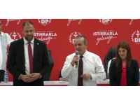 Demokrat Parti kurultayında Fikri Ataoğlu yeniden başkan seçildi