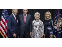 Cumhurbaşkanı Erdoğan Biden'ın liderler onuruna verdiği yemeğe katıldı