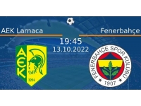 AEK Larnaka – Fenerbahçe maçı bu akşam 19.45’te…