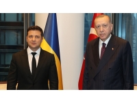 TC Cumhurbaşkanı Erdoğan, Zelenskiy ile görüştü