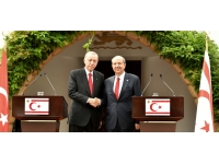 Cumhurbaşkanı Tatar ve Türkiye Cumhurbaşkanı Erdoğan bayramlaştı