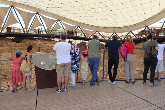 Göbeklitepe'de bayram tatili yoğunluğu yaşanıyor