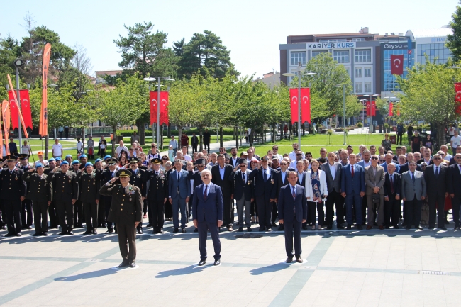 Atatürk'ün Bolu'ya gelişinin 88. yıl dönümü kutlandı