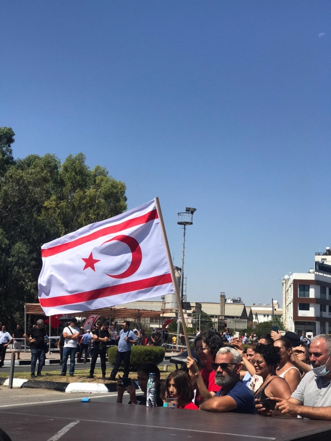 Dr. Fazıl Küçük Bulvarı’ndaki tören tamamlandı