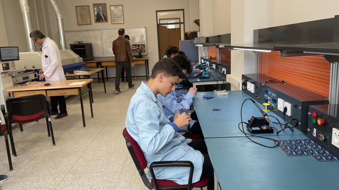 İş insanları ve meslek lisesi öğrencilerini buluşturan sistem tanıtıldı