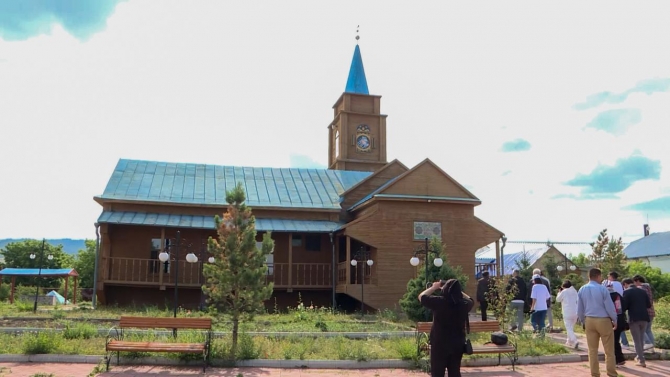 Kazakistan'da 170 yıllık Kunanbay Haji Camii