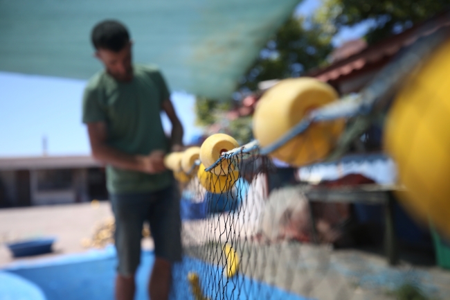 Düzce'de balıkçılar sezona hazırlanıyor