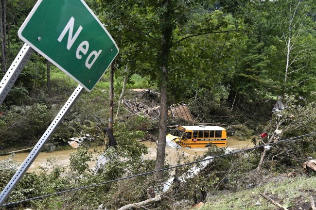 Kentucky'deki sellerde can kaybı 25'e çıktı