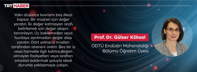 Krizden çıkmanın etkili yolu: Yalın Üretim