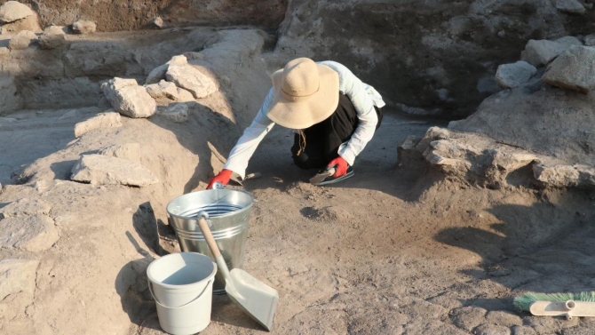 Yozgat Çadır Höyük'te kazı çalışmaları sürüyor