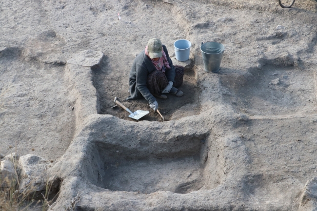 Yozgat Çadır Höyük'te kazı çalışmaları sürüyor